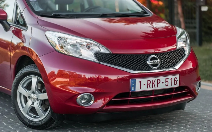 Nissan Note cena 36999 przebieg: 110987, rok produkcji 2016 z Rejowiec Fabryczny małe 781